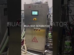 Alta eficiencia de separación de cerveza combinada con un funcionamiento eficiente energéticamente ·